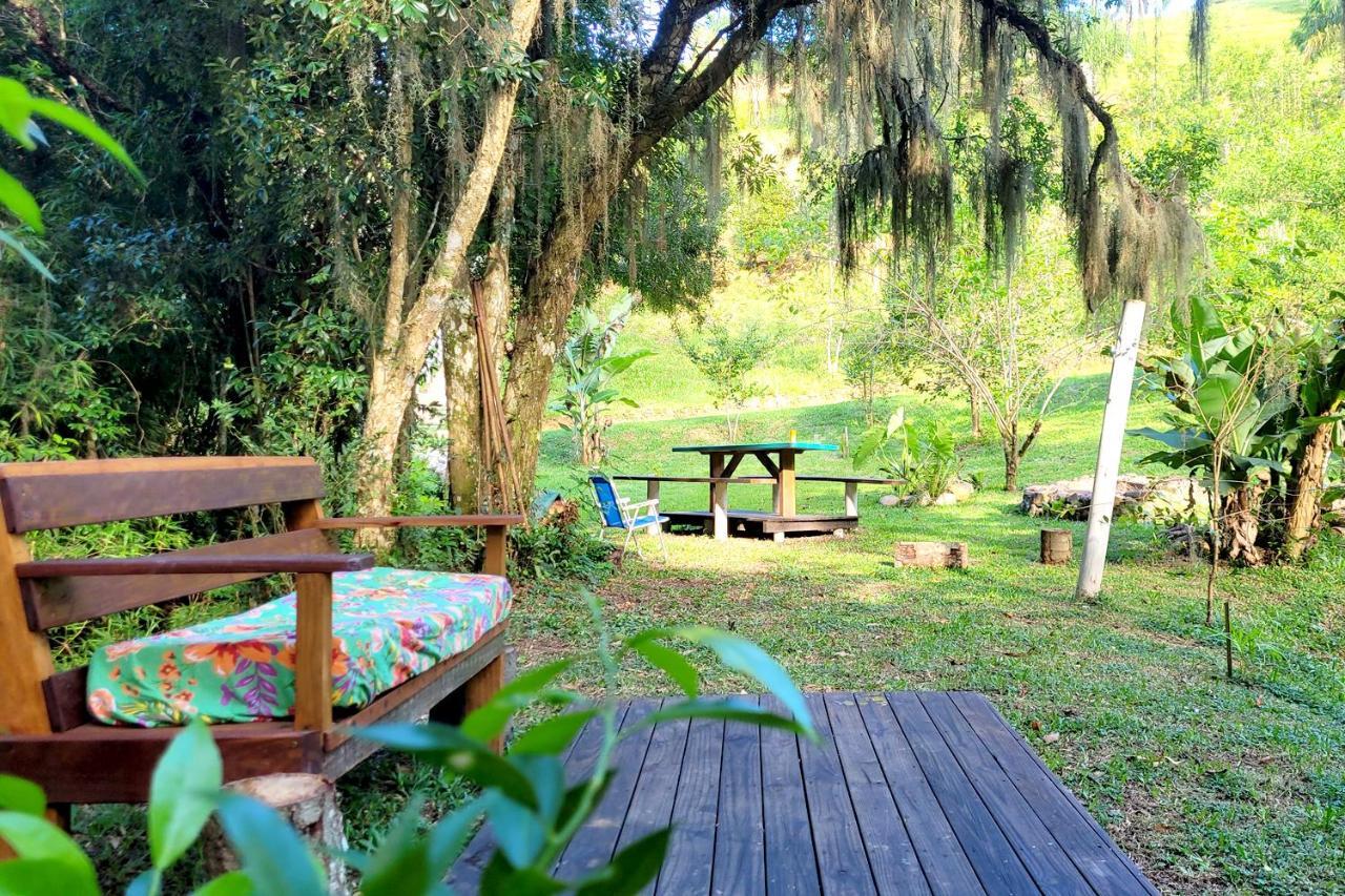 Recanto Dos Sabias - Chales Sao Bonifacio Sc エクステリア 写真